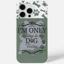 Der graue Dog Case-Mate iPhone Case