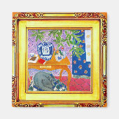 Der graue Hund Magnet (Vorne)