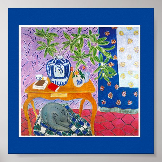 Der graue Hund Poster (Vorne)