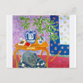 Der graue Hund Postkarte