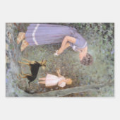 Der Graue kleine Hund von Guido Marzulli, Realismu Geschenkpapier Set (Vorderseite)