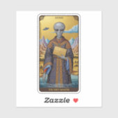 Der graue Meister - Aufkleber (Blatt)