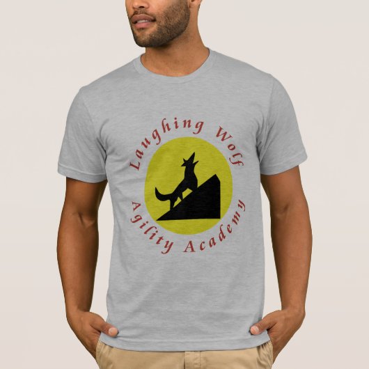 Der graue T - Shirt der Männer (Vorderseite)