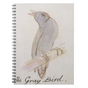 Der graue Vogel, von 'sechzehn Zeichnungen Comic Notizblock