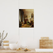 Der graue Zeichn Poster (Küche)