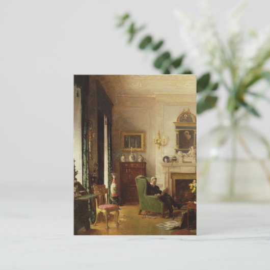 Der graue Zeichn Postkarte (Stehend Vorderseite)