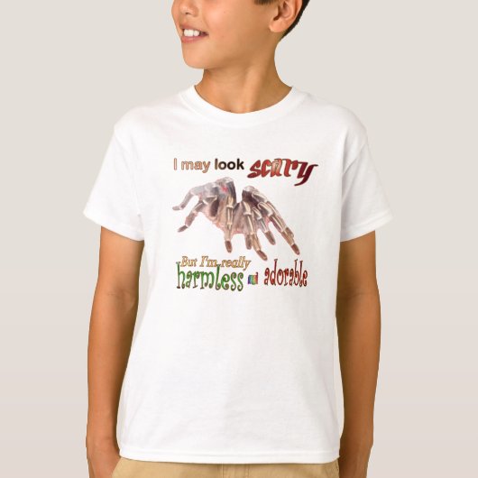 Der grausame große Tarantula-T - Shirt für Kinder (Vorderseite)
