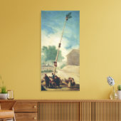Der Greasy Pole, 1787 Leinwanddruck (Insitu (Wohnzimmer))