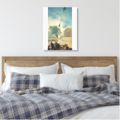 Der Greasy Pole, 1787 Leinwanddruck (Insitu (Schlafzimmer))