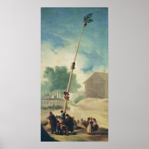 Der Greasy Pole, 1787 Poster