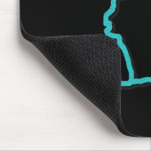 Der Great Loop Looper Bootstour Mousepad (Ecke)