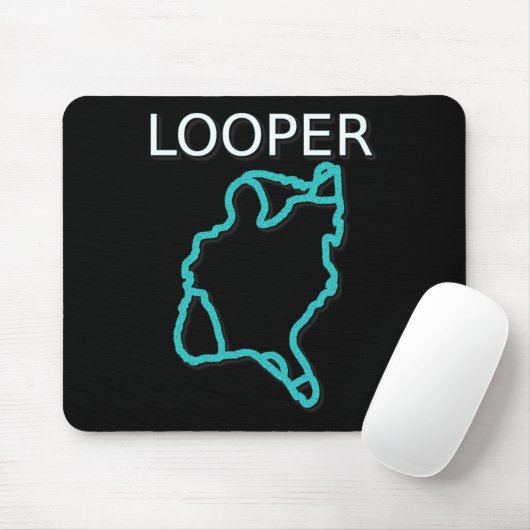 Der Great Loop Looper Bootstour Mousepad (Mit Mouse)