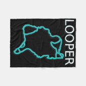 Der Great Loop Looper Bootstourismus Fleecedecke (Vorderseite (Horizontal))