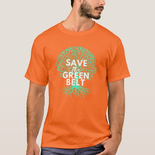 Der Greenbelt-T - Shirt gerettet (Vorderseite)