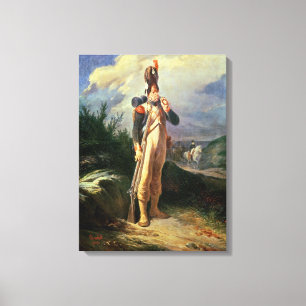 Der Grenadier-Schutz, 1842 Leinwanddruck