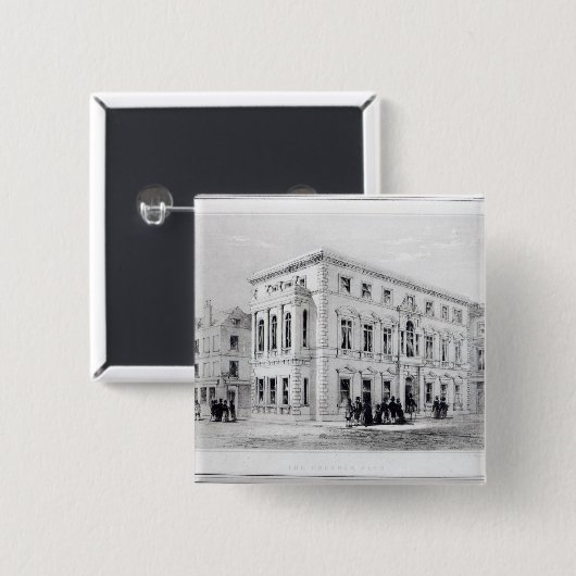 Der Gresham Verein Button (Vorne & Hinten)