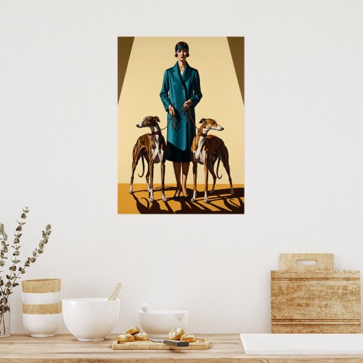Der Greyhound Tamer Poster (Küche)
