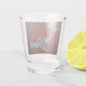 Der Griff Schnapsglas (Rückseite)