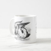 Der Griffin aus der Alice im Wunderland Kaffeetasse (Vorderseite Links)