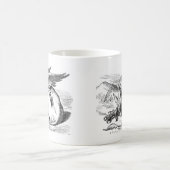 Der Griffin aus der Alice im Wunderland Kaffeetasse (Mittel)