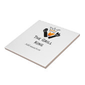 Der Grill-Meister hinzufügen Namen Text Kochen am  Fliese (Seite)