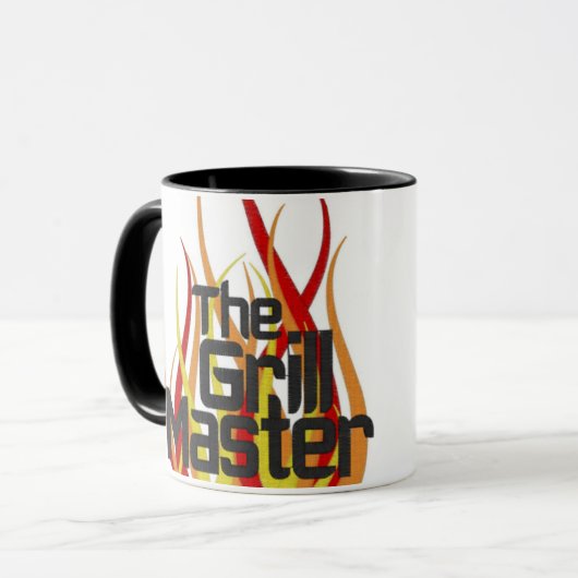 Der Grill-Meister Tasse (Vorderseite Links)