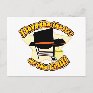 Der Grill Thrill Postkarte