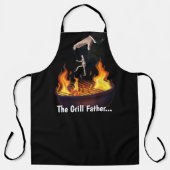 Der Grill-Vater All-over-Print-Schürze Schürze (Vorderseite)
