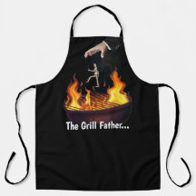 Der Grill-Vater All-over-Print-Schürze