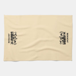 Der Grill-Vater Geschirrtuch