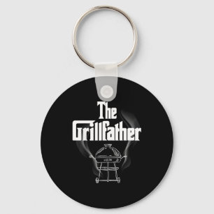 Der Grillfather BBQ-Grill-Räuchergrill-Barbecue-Gr Schlüsselanhänger