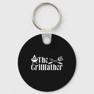 Der Grillfather - BBQ Vatertagsgeschenk - Lustig  Schlüsselanhänger