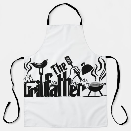 Der Grillfather Schürze (Vorderseite)