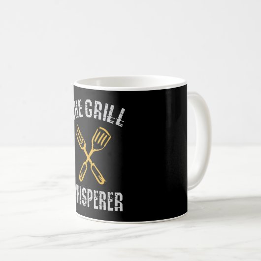 Der Grillflüsterer Kaffeetasse (VorderseiteRechts)
