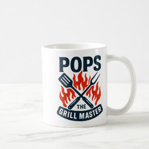 Der Grillmeister Bbq Vatertag Opa Grillen Kaffeetasse