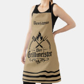 Der Grillmeister Monogramm BBQ Grill Meister Schürze (InSitu)