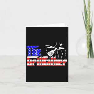 Der Grillvater am 4. Juli Funny Grilling Grillen a Karte