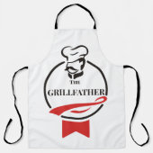 Der Grillvater Custom Schürze (Vorderseite)
