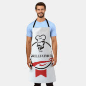 Der Grillvater Custom Schürze (Getragen)