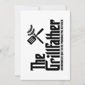Der Grillvater Einladung (Vorderseite)