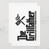 Der Grillvater Einladung (Vorne/Hinten)