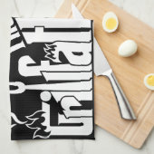 Der Grillvater Geschirrtuch (Viertel Falte)