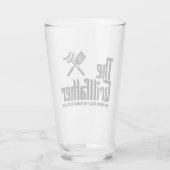 Der Grillvater Glas (Rückseite)