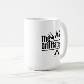 Der GrillVater Kaffeetasse (VorderseiteRechts)