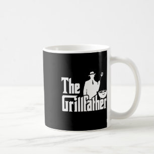 Der Grillvater Lustiges Bbq-Design für Väter  Kaffeetasse