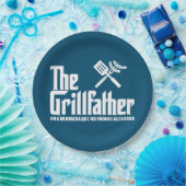Der Grillvater Pappteller (Party)