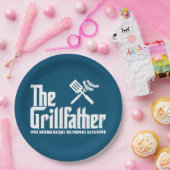 Der Grillvater Pappteller (Party)