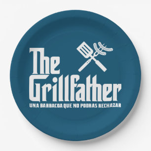 Der Grillvater Pappteller