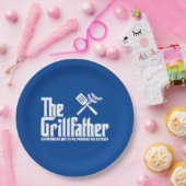 Der Grillvater Pappteller (Party)