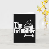 Der Grillvater - Pitmaster Grillen Lover Smoker Gr Karte (Gelbe Blume)
